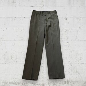 DSCP Marine Corps Green Shade 2212 Poly Wool Military Trousers 33R 33x31
